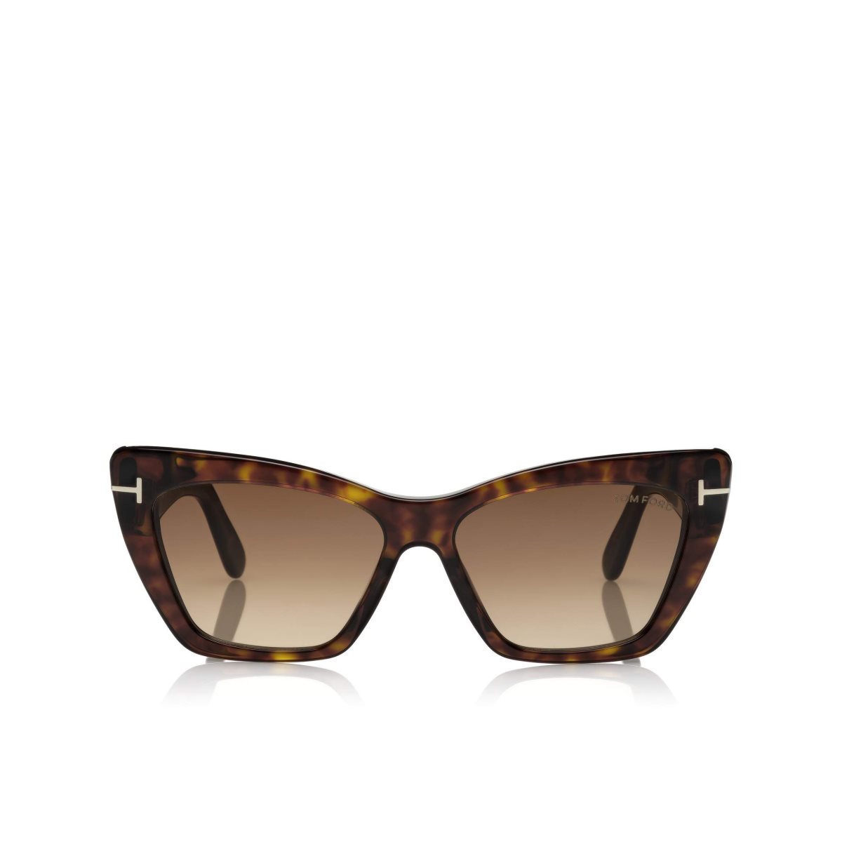 Lunettes de Soleil Tom Ford Wyatt Femme Noir | IOQGX-8654