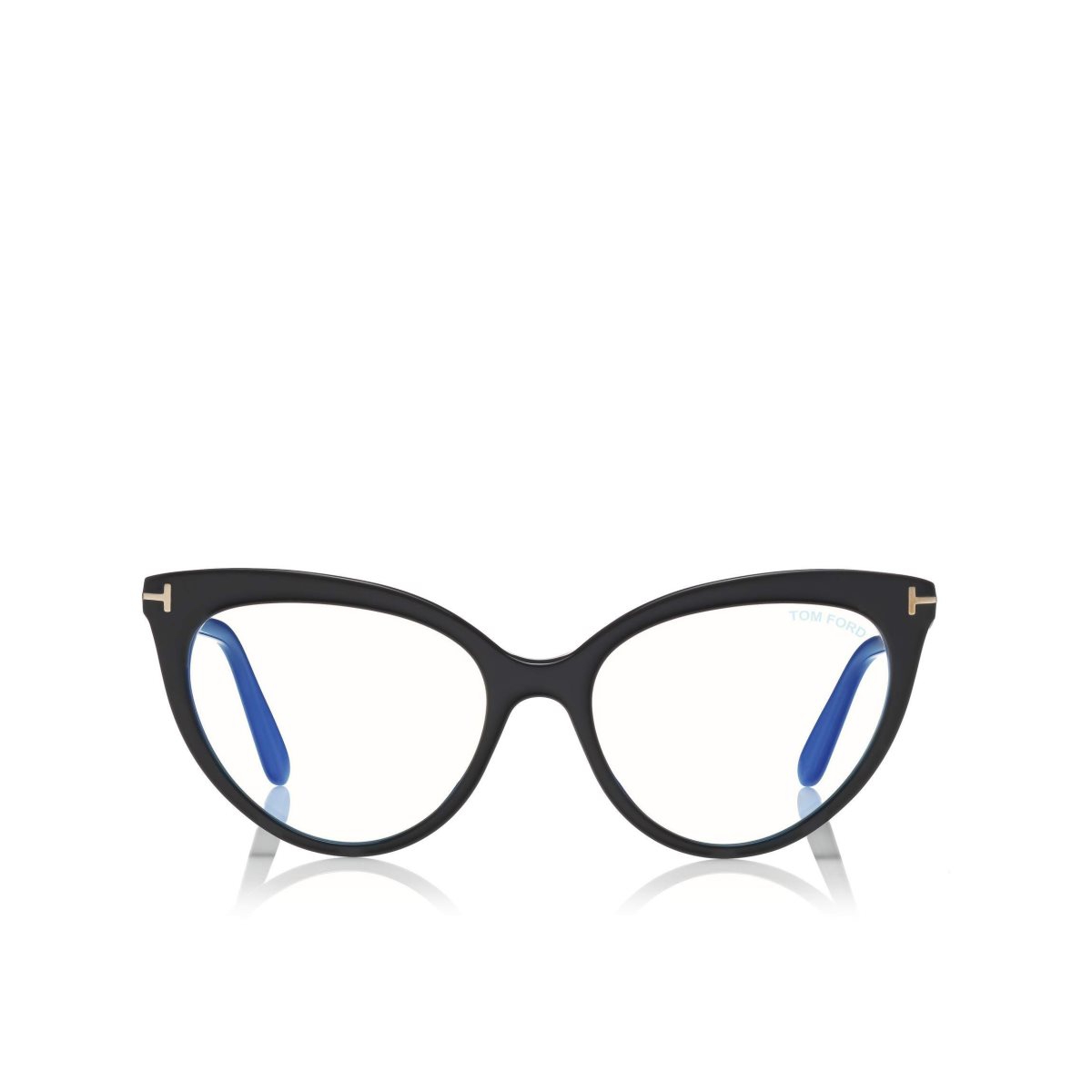 Optique Tom Ford Blue Block Cat Eye Femme Noir | MTWRB-6527