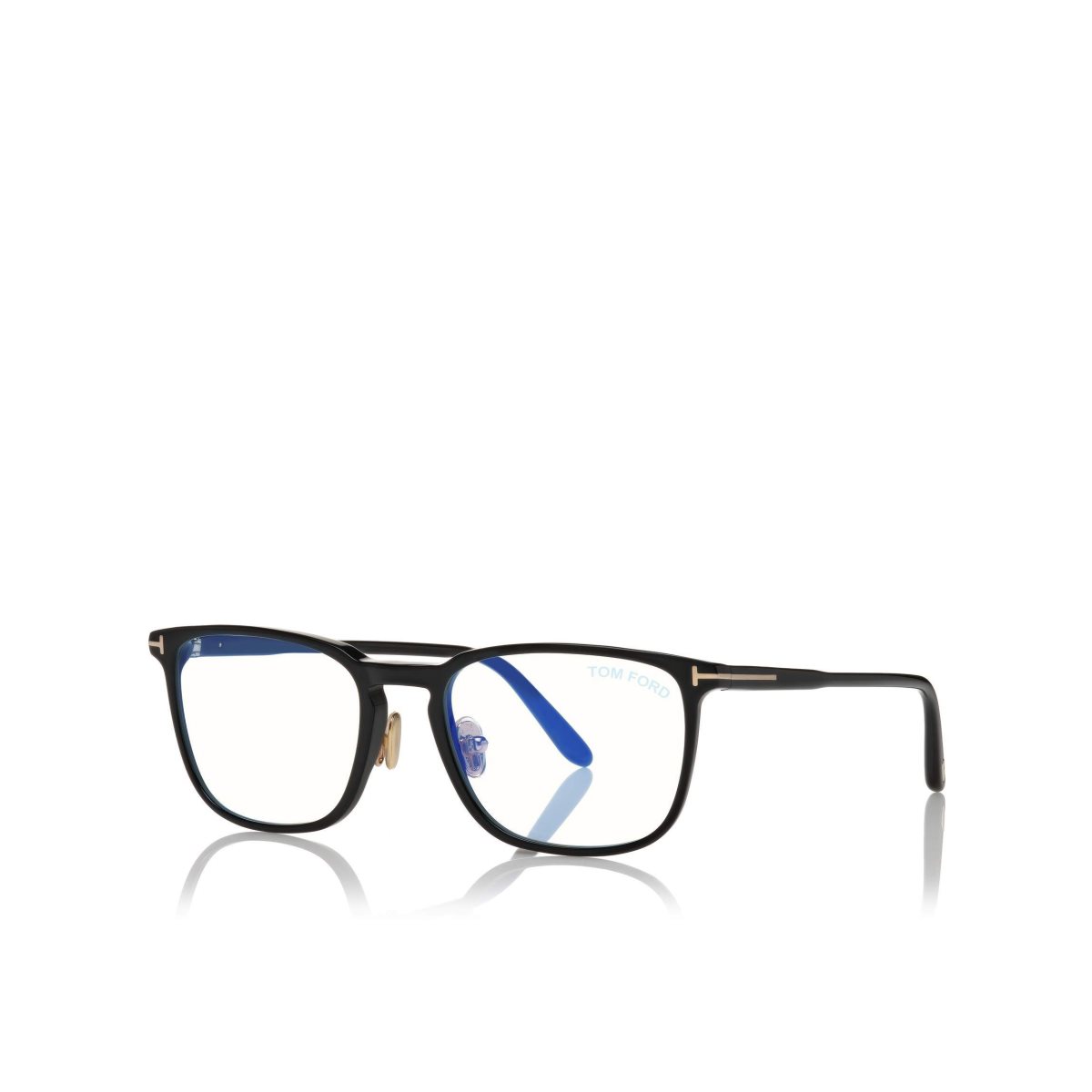 Optique Tom Ford Blue Block Classiche Rectangular Homme Noir | VEZLP-2581