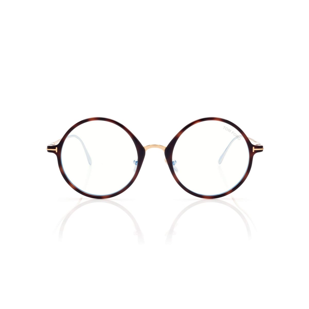 Optique Tom Ford Blue Block Rounded Homme Noir | TIFEX-3401