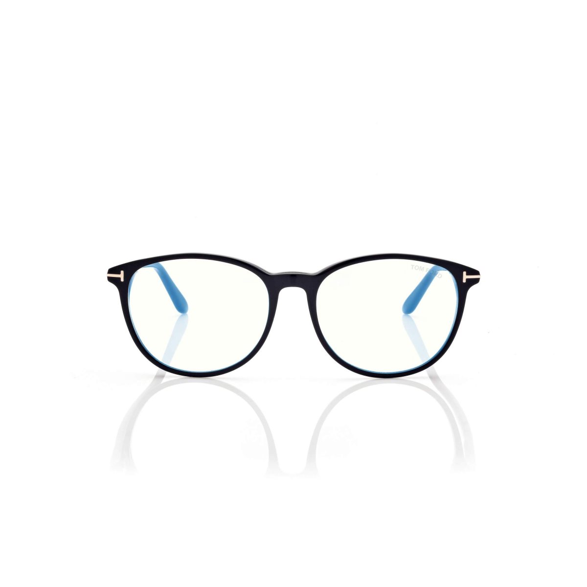 Optique Tom Ford Blue Block Soft Cat Eye Femme Noir | NTQVF-5132