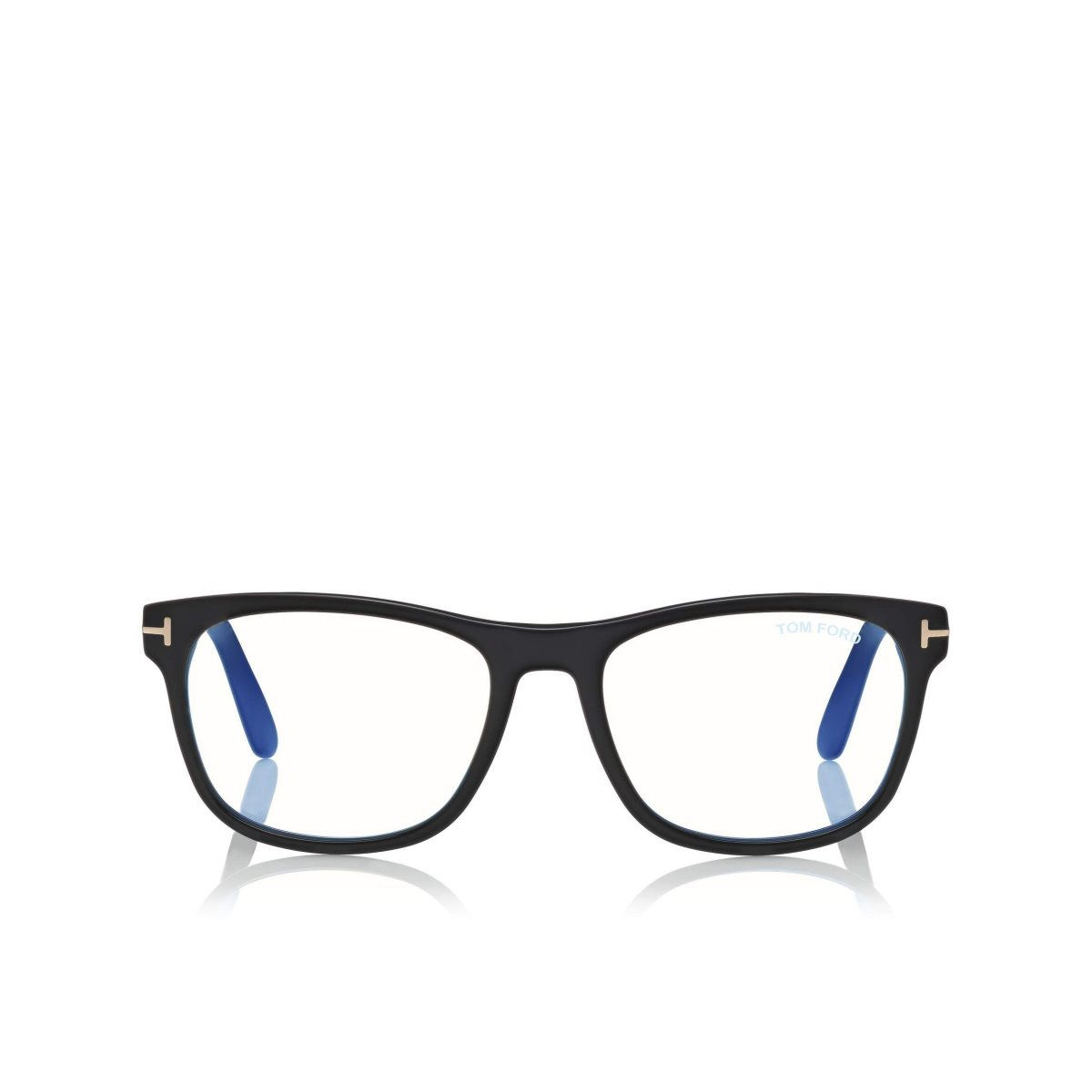 Optique Tom Ford Blue Block Soft Square Homme Noir | REXNJ-1270