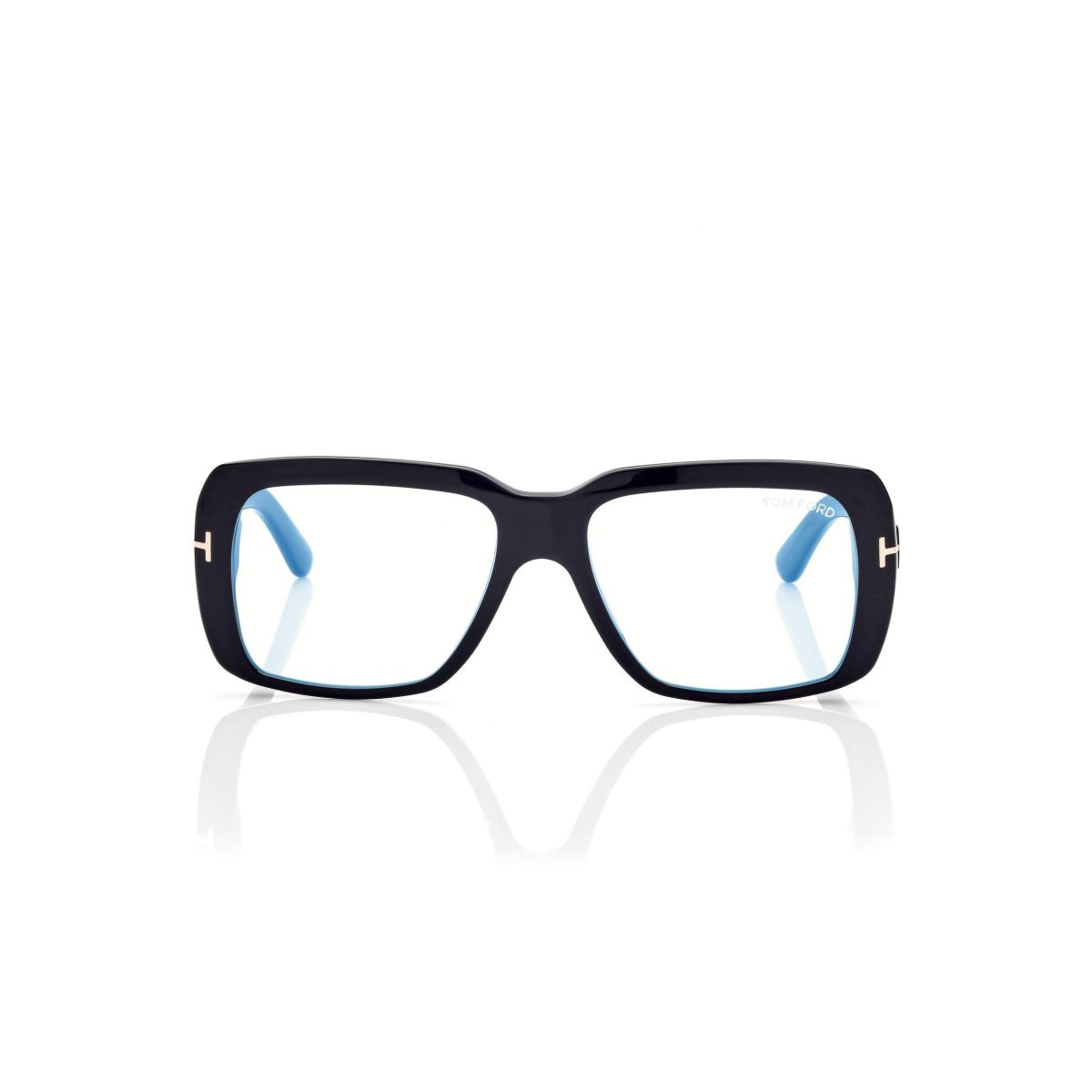 Optique Tom Ford Blue Block Square Homme Noir | OEJHI-0921