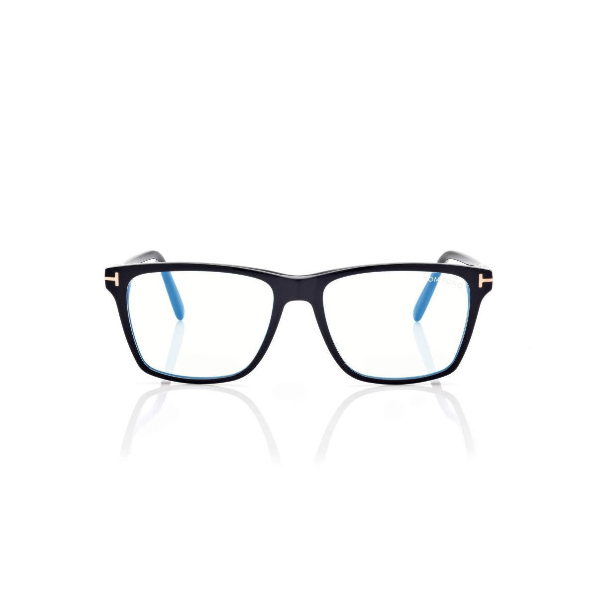 Optique Tom Ford Blue Block Square Homme Noir | UTFZL-2518