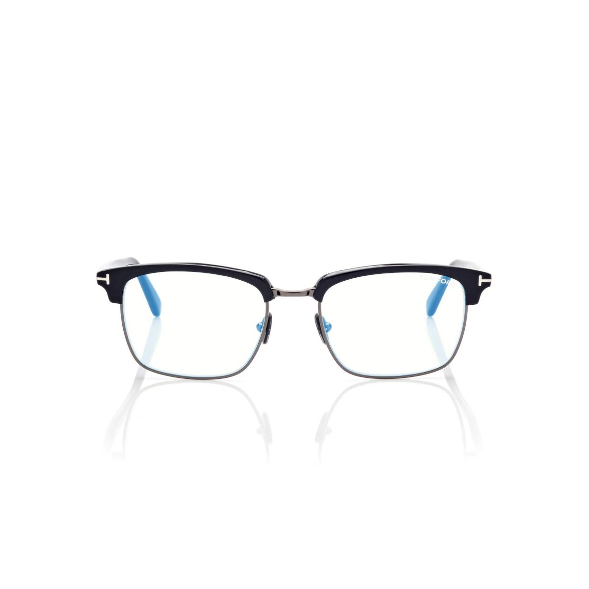 Optique Tom Ford Blue Block Square Shape Femme Noir | SWDNP-7032