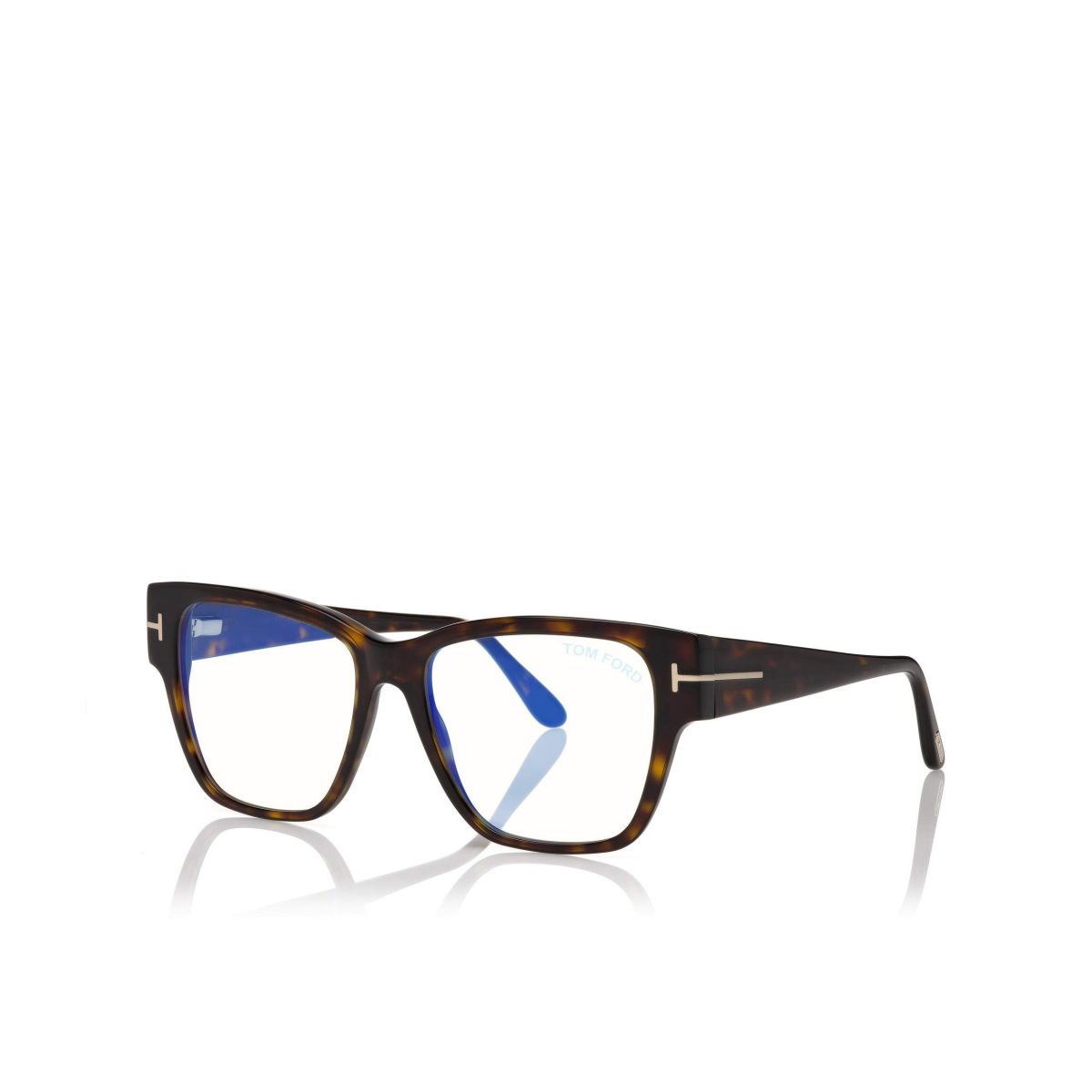 Optique Tom Ford Blue Block Square Shape Femme Noir | SWVFT-5692