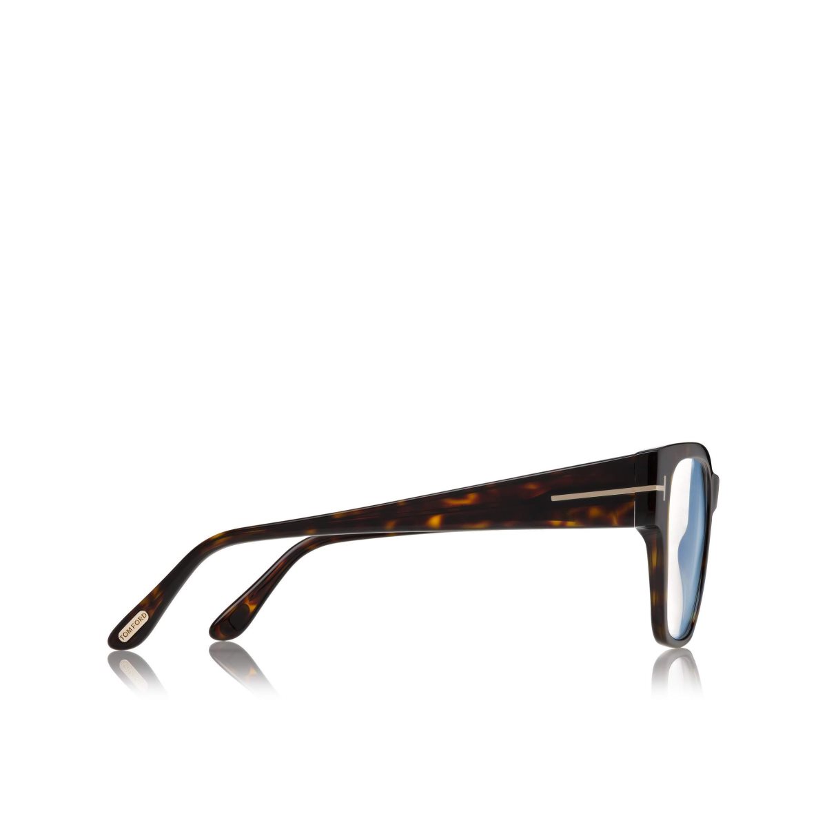 Optique Tom Ford Blue Block Square Shape Femme Noir | SWVFT-5692