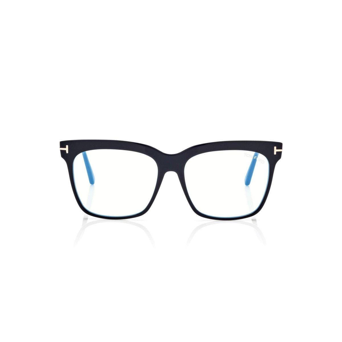 Optique Tom Ford Blue Block Square Femme Noir | GIETY-6791