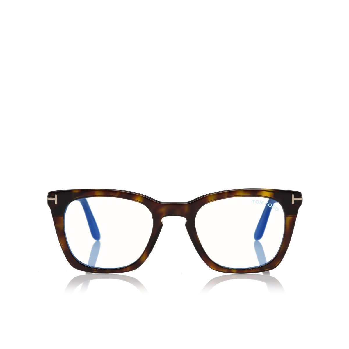 Optique Tom Ford Blue Block Square Femme Noir | XPAHY-4015