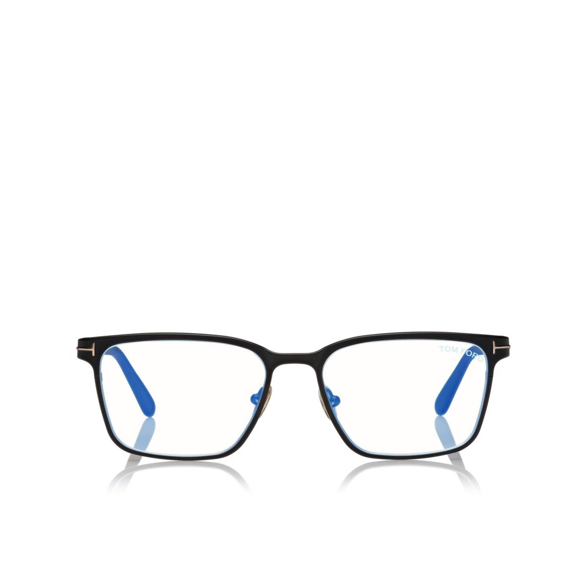 Optique Tom Ford Blue Block Squared Homme Noir | HKTOA-5274