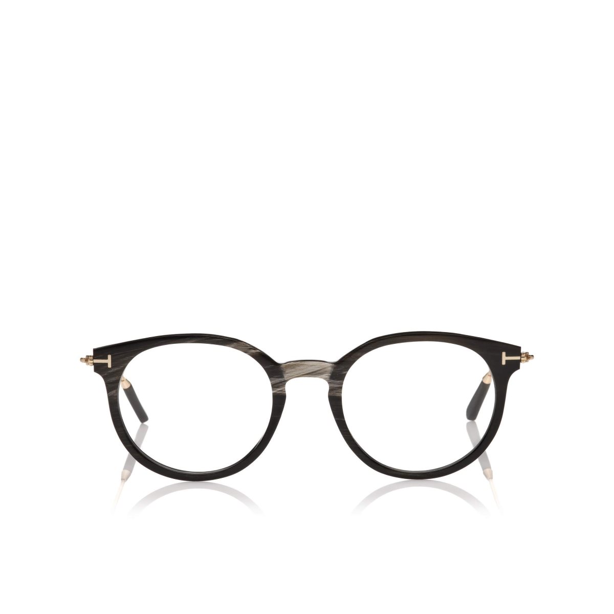 Optique Tom Ford Ultra Thin Horn & Titanium Optical Homme Noir | RTDNC-4037