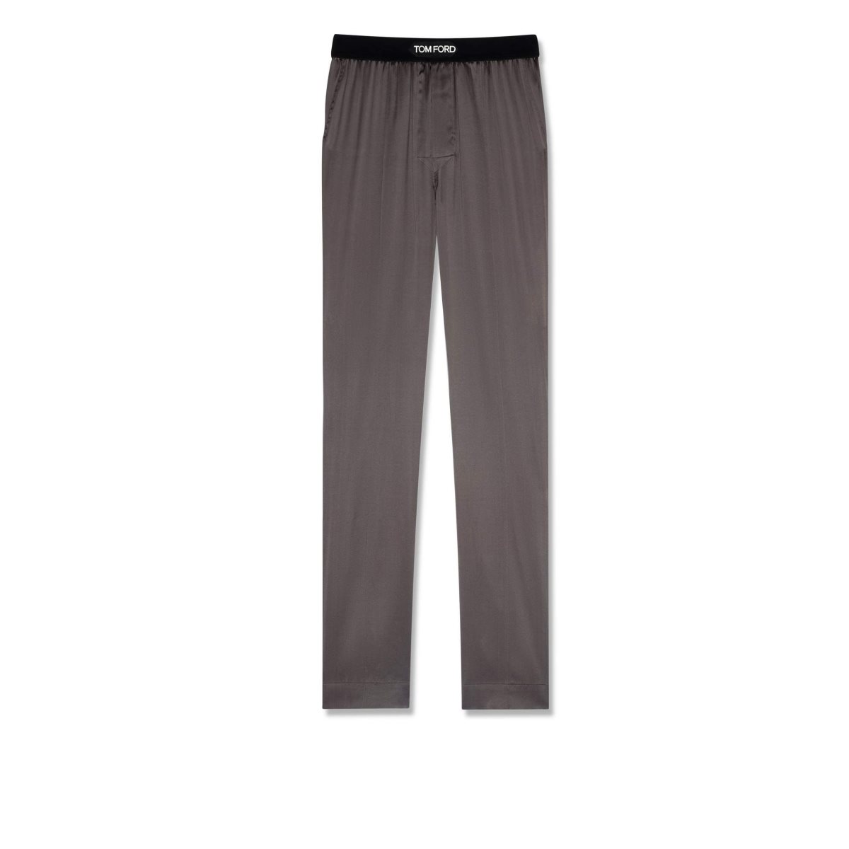 Pantalon De Pyjama Tom Ford Silk Homme Grise | BSTKJ-4108