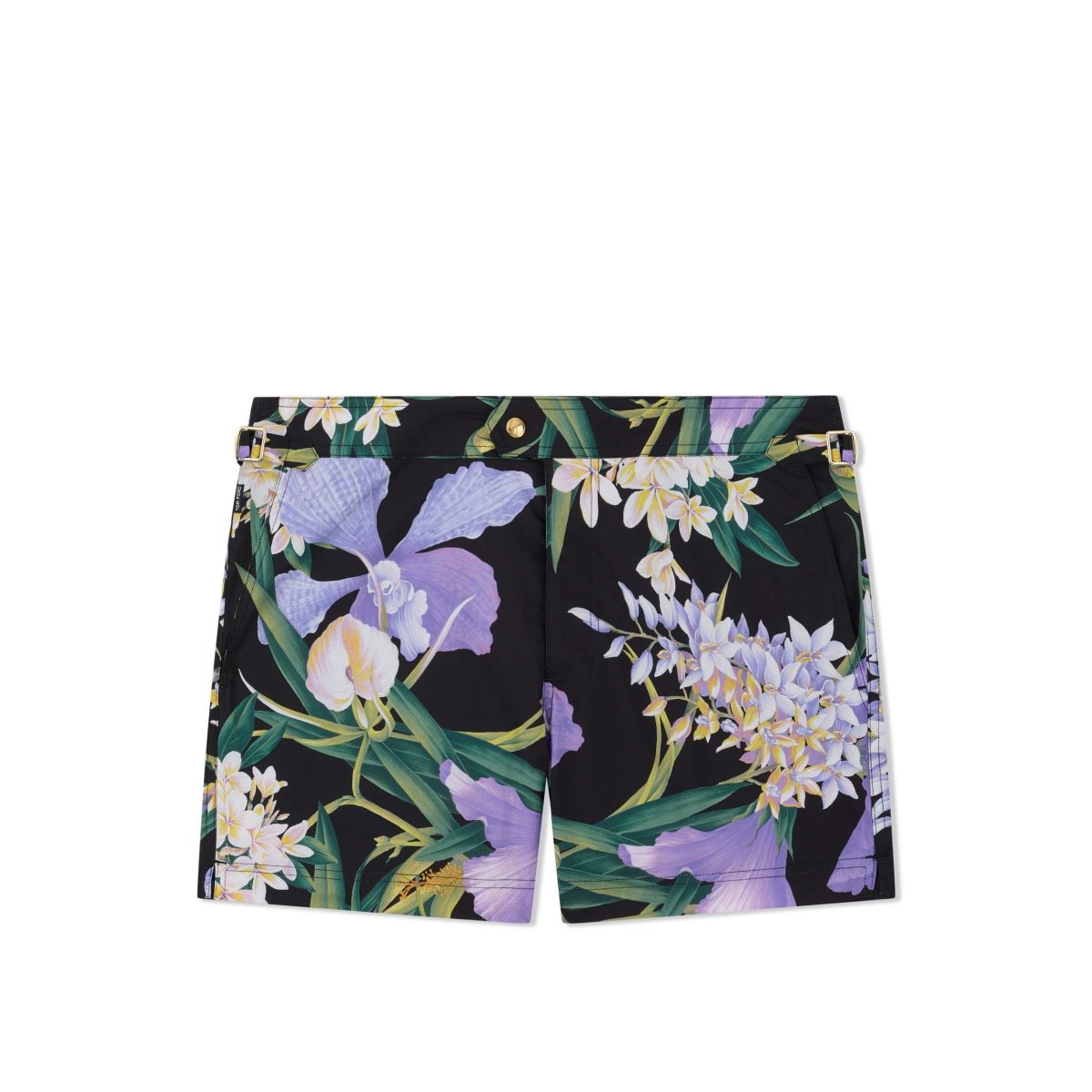 Pantalon Tom Ford Bold Orchid Print Swim Corta Homme Violette Lavande | AZXSF-4502