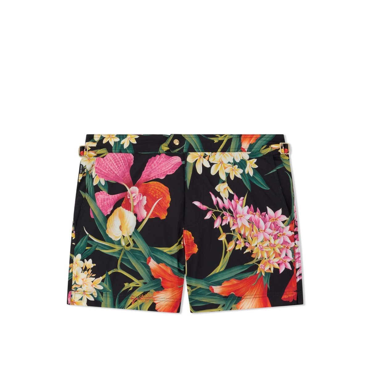 Pantalon Tom Ford Bold Orchid Print Swim Corta Homme Violette Rouge | PRKWM-6129