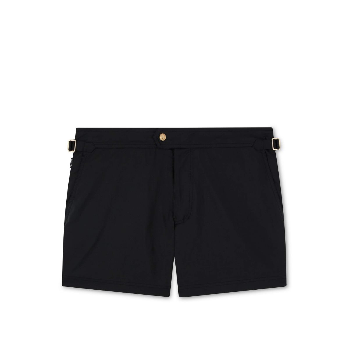 Pantalon Tom Ford Compact Poplin Swim Corta Homme Noir | HQSBO-3892