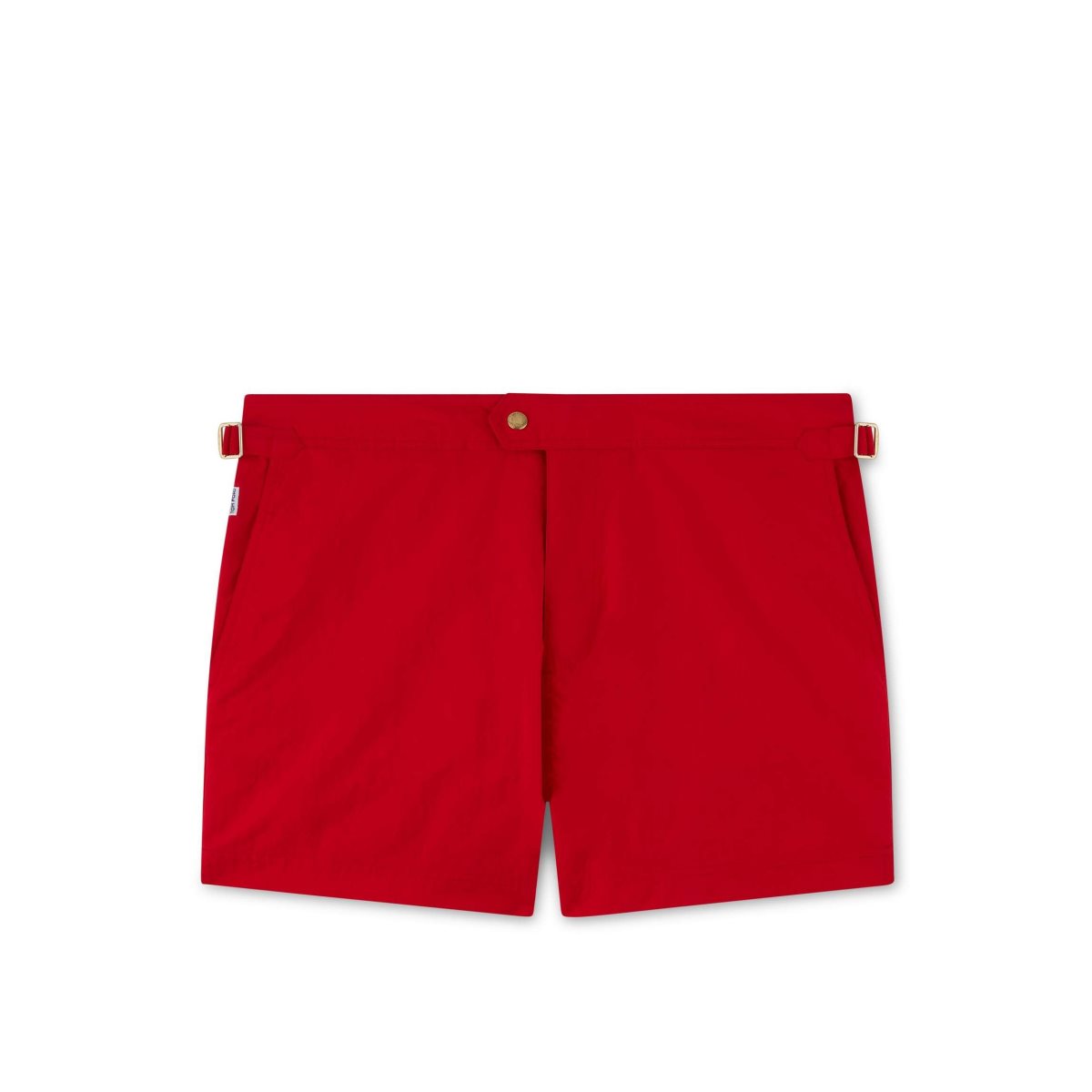 Pantalon Tom Ford Compact Poplin Swim Corta Homme Rouge Clair | OENBV-9285