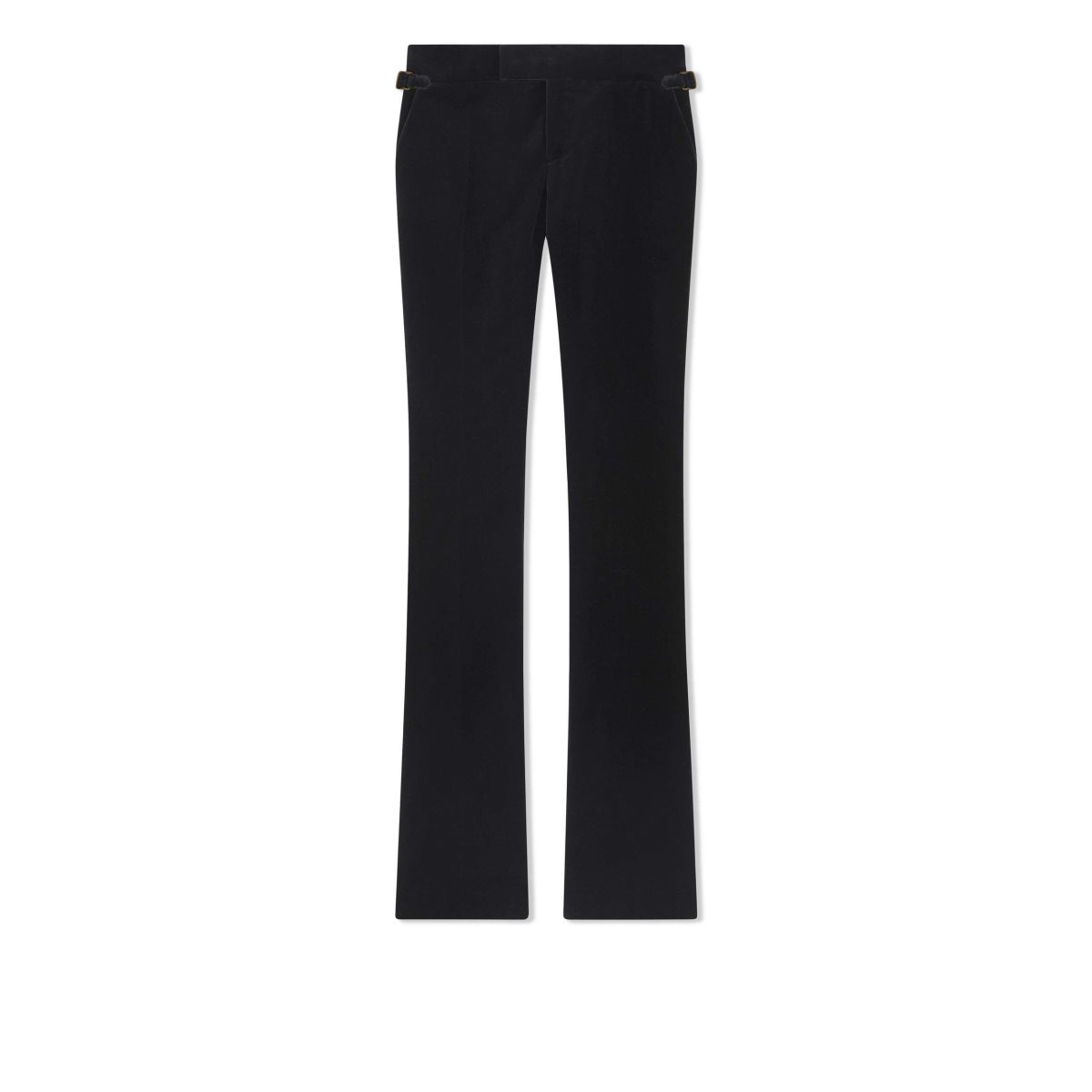 Pantalon Tom Ford Coton Velvet Flares Femme Noir | ABSVT-1975