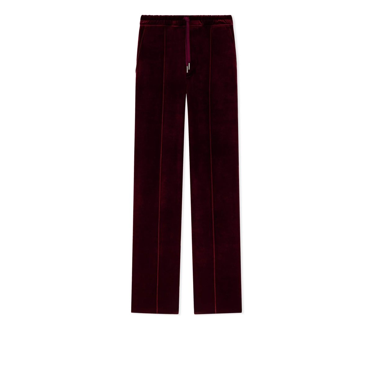 Pantalon Tom Ford Jersey Velvet Jogger Homme Bordeaux | WXZHA-1602