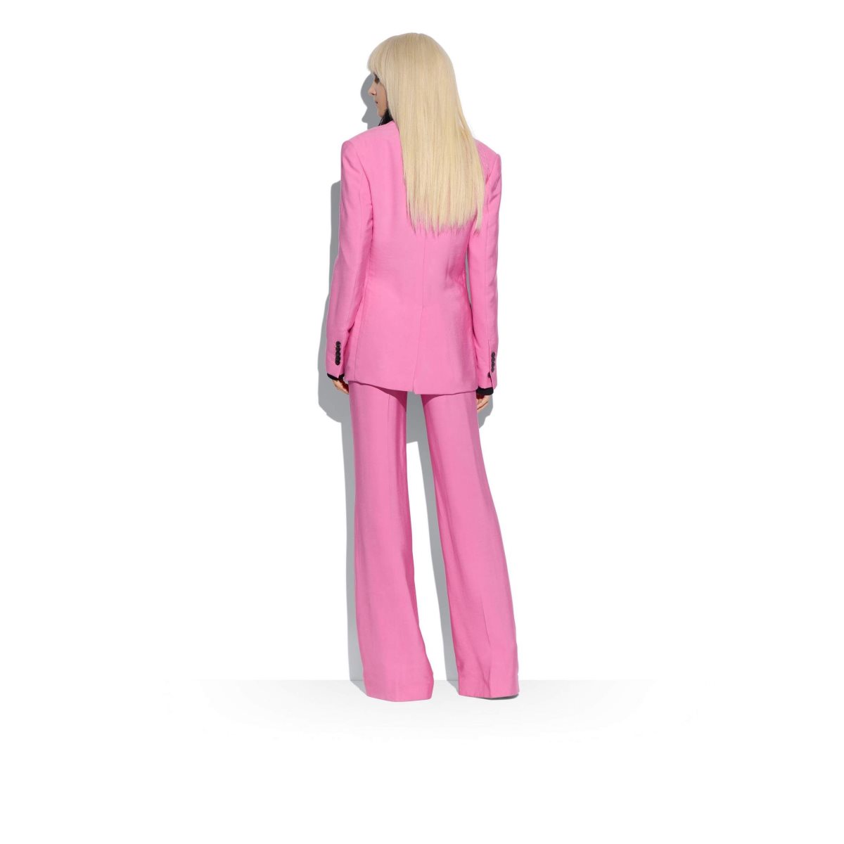 Pantalon Tom Ford Soft Fluid Twill Larges Legs Femme Rose | BOZNF-8746