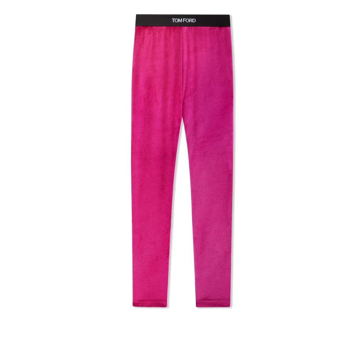 Pantalon Tom Ford Stretch Velvet Signature Leggings Femme Raspberry | CISTW-8764