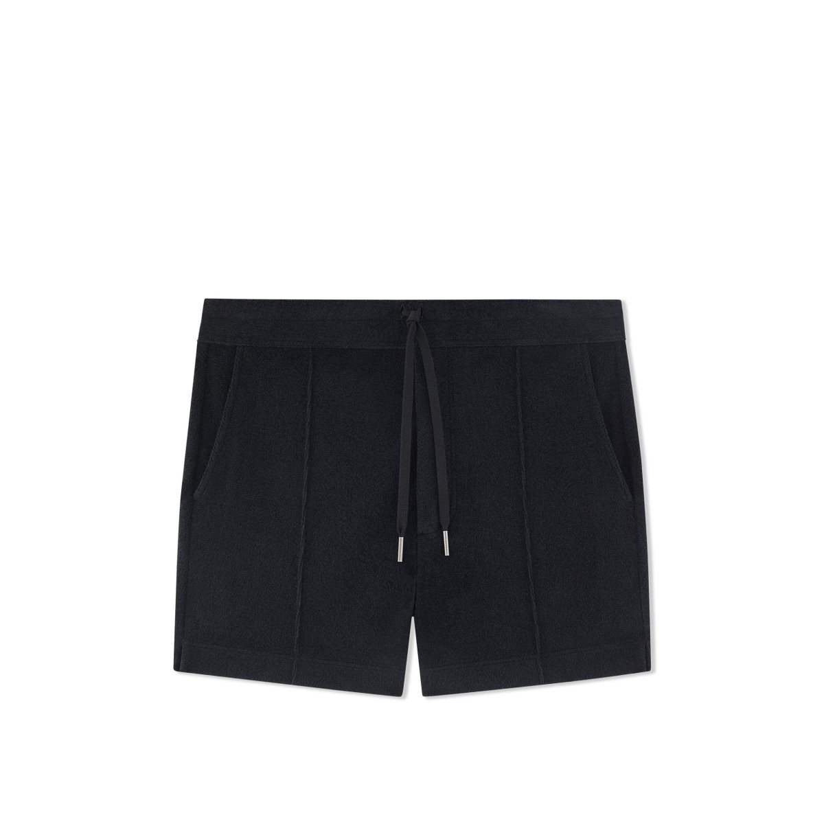 Pantalon Tom Ford Towelling Shorts Homme Noir | HMDSP-6045