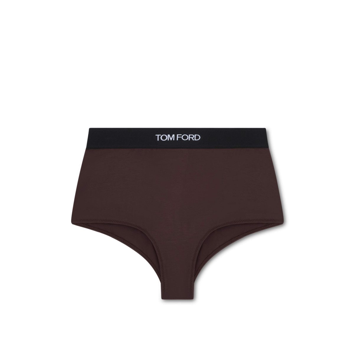 Pantalons Tom Ford Modal Signature Briefs Femme Chocolat Foncé | LTKCR-1095