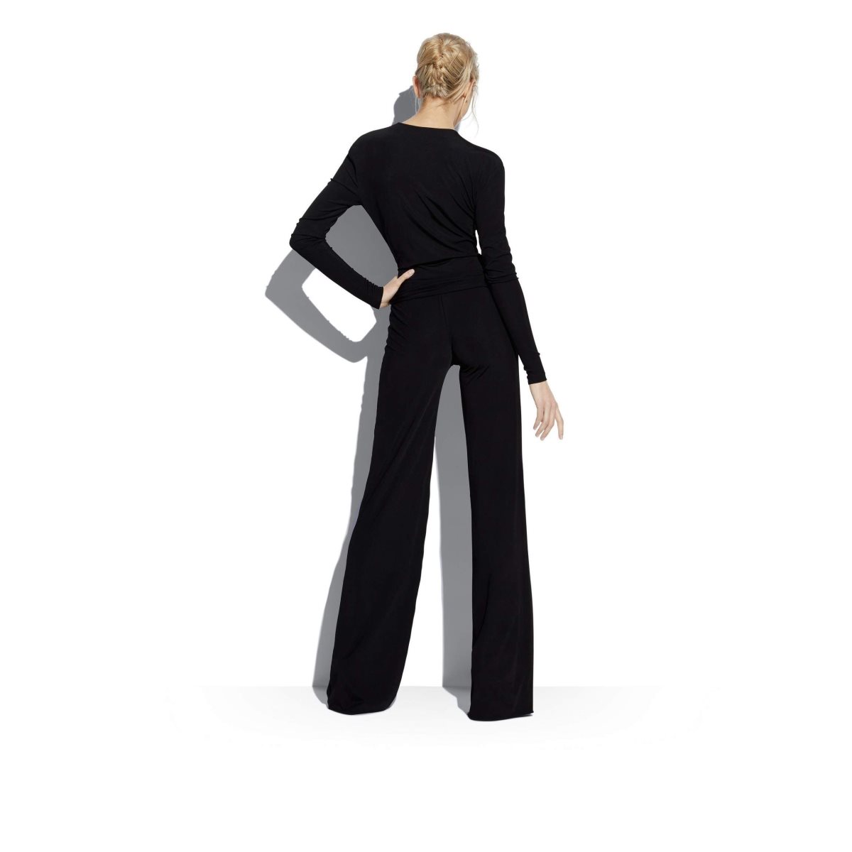 Peignoir Tom Ford Micro Costa Jersey Jumpsuit Femme Noir | OQVYT-6195