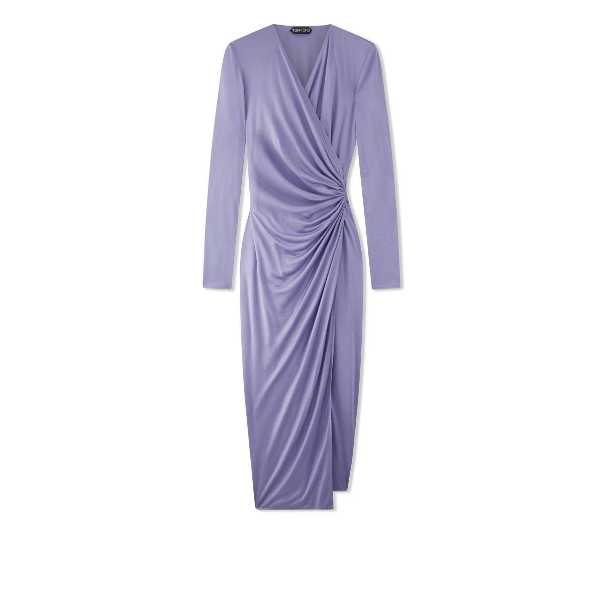 Peignoir Tom Ford Silk Jersey Wrap Femme Violette | GXHUE-9524