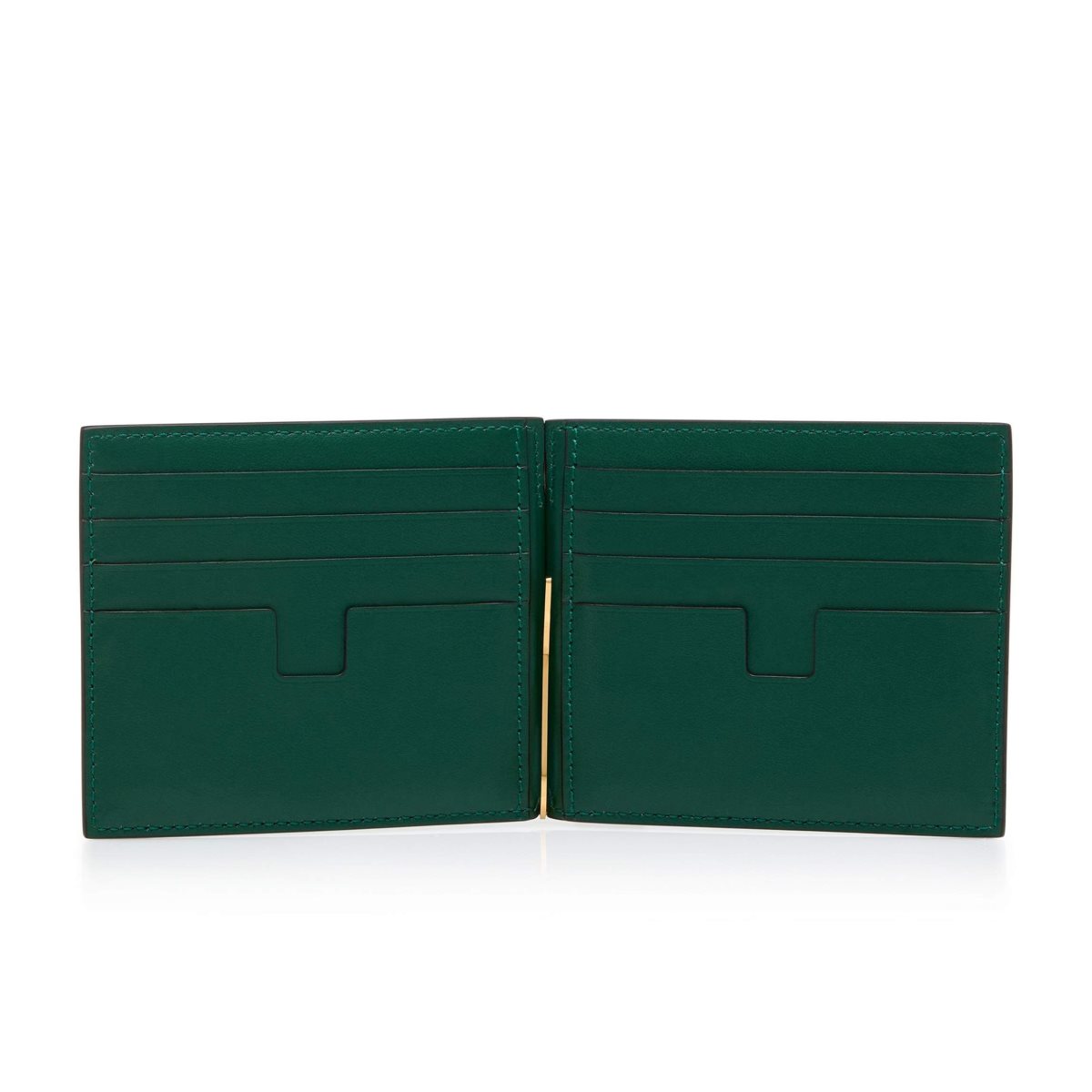 Petits Portefeuilles Tom Ford Glossy Printed Croc Money Clip Wallet Homme Vert Olive | AXNPV-6137