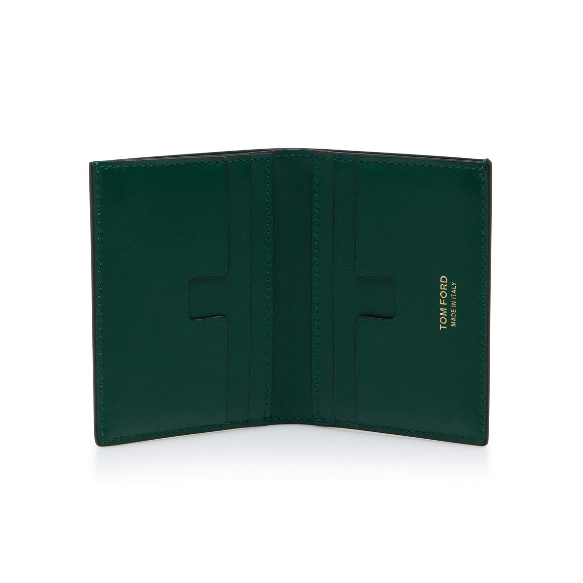 Petits Portefeuilles Tom Ford Glossy Printed Croc Folding Cardholder Homme Vert Olive | ZMTBK-2347