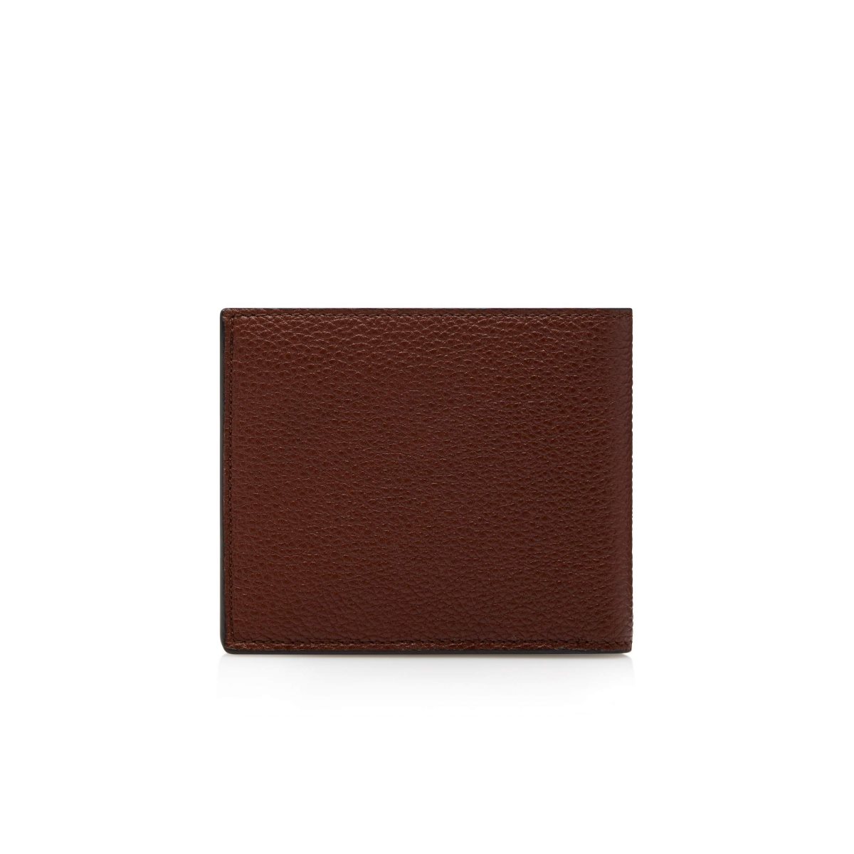 Petits Portefeuilles Tom Ford Grain Cuir Classiche Bifold Wallet Homme Marron | ARVFP-1408