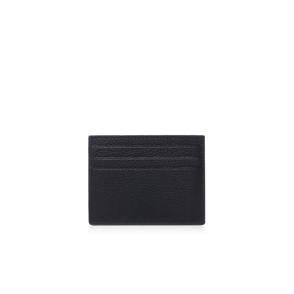 Petits Portefeuilles Tom Ford Grain Cuir Cardholder Homme Noir | FVAZC-4076