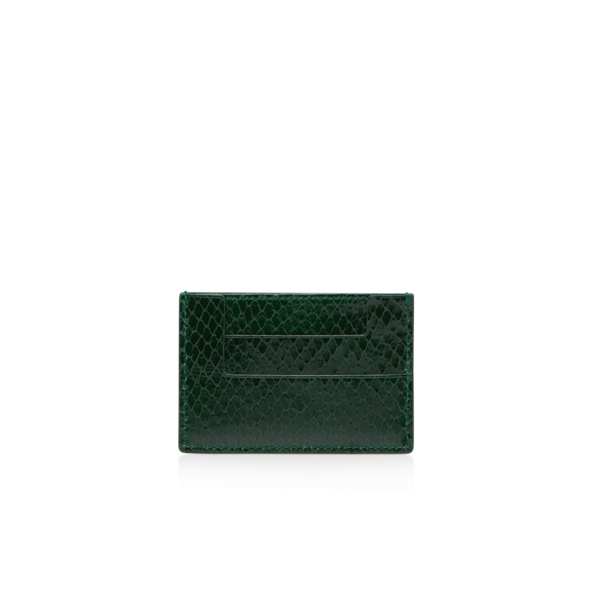 Petits Portefeuilles Tom Ford Printed Python Classiche Tf Card Holder Femme Turquoise Vert | TJNHY-9415