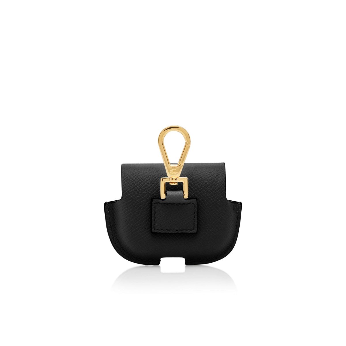 Petits Portefeuilles Tom Ford Small Grain Cuir Airpod Case Femme Noir | ADXGC-2184