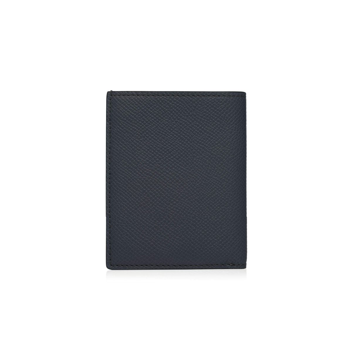 Petits Portefeuilles Tom Ford Small Grain Cuir Folding Cardholder Homme Bleu | LFWHA-6391