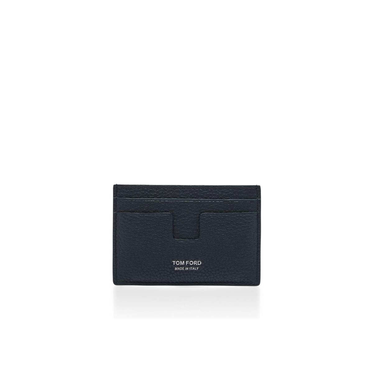 Petits Portefeuilles Tom Ford Soft Grain Cuir Classiche Cardholder Homme Bleu | PZRSV-9618