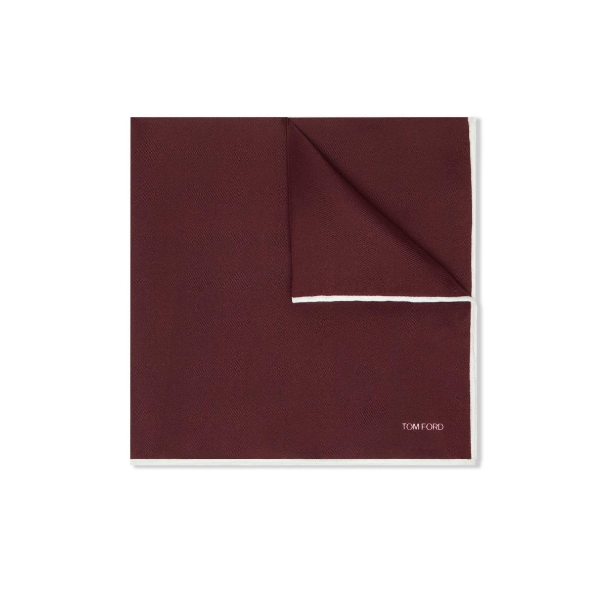 Pochettes De Costume Tom Ford Silk Homme Bordeaux | NFKWA-1524