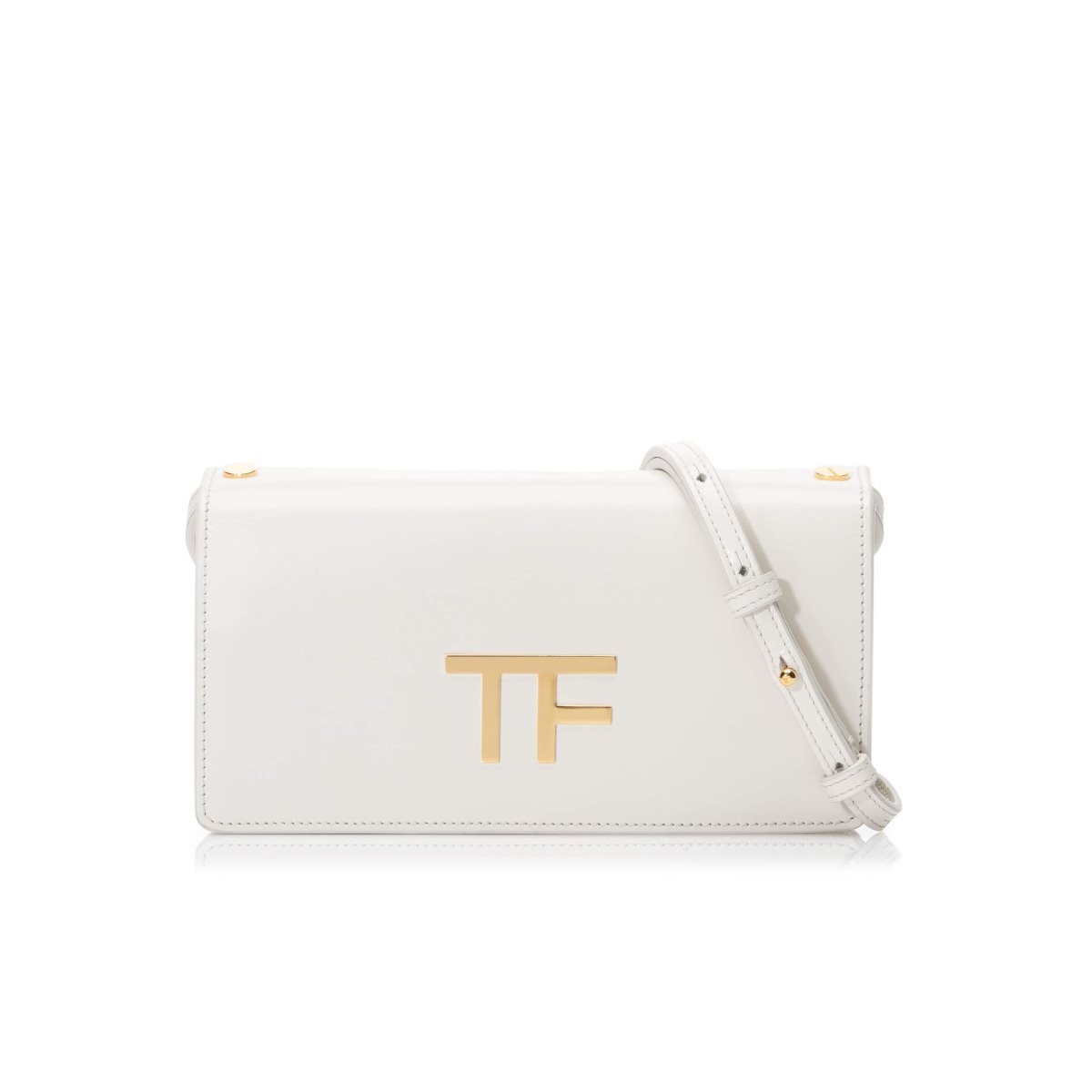 Sac Clutch Tom Ford Box Palmellato Tf Femme Chalk | ZABWF-9264