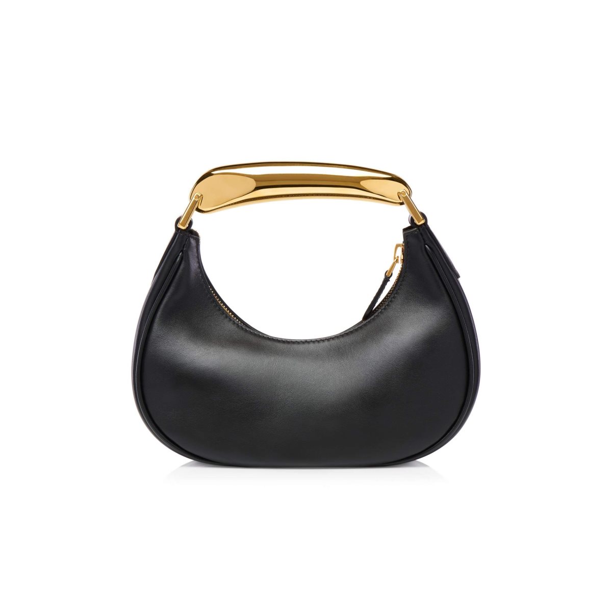 Sacs Crossbody Tom Ford Cuir Bianca Mini Hobo Femme Noir | AOHLJ-5187