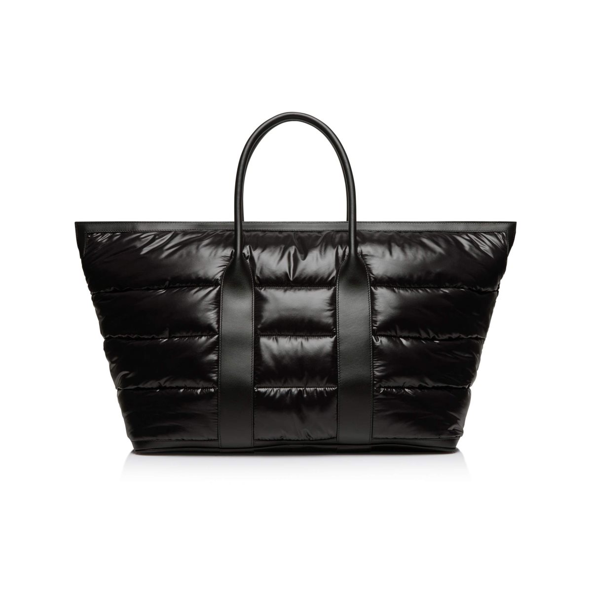 Sacs Fourre Tout Tom Ford Matelassé Nylon Puffy Buckley E/W Femme Noir | UVELA-6045