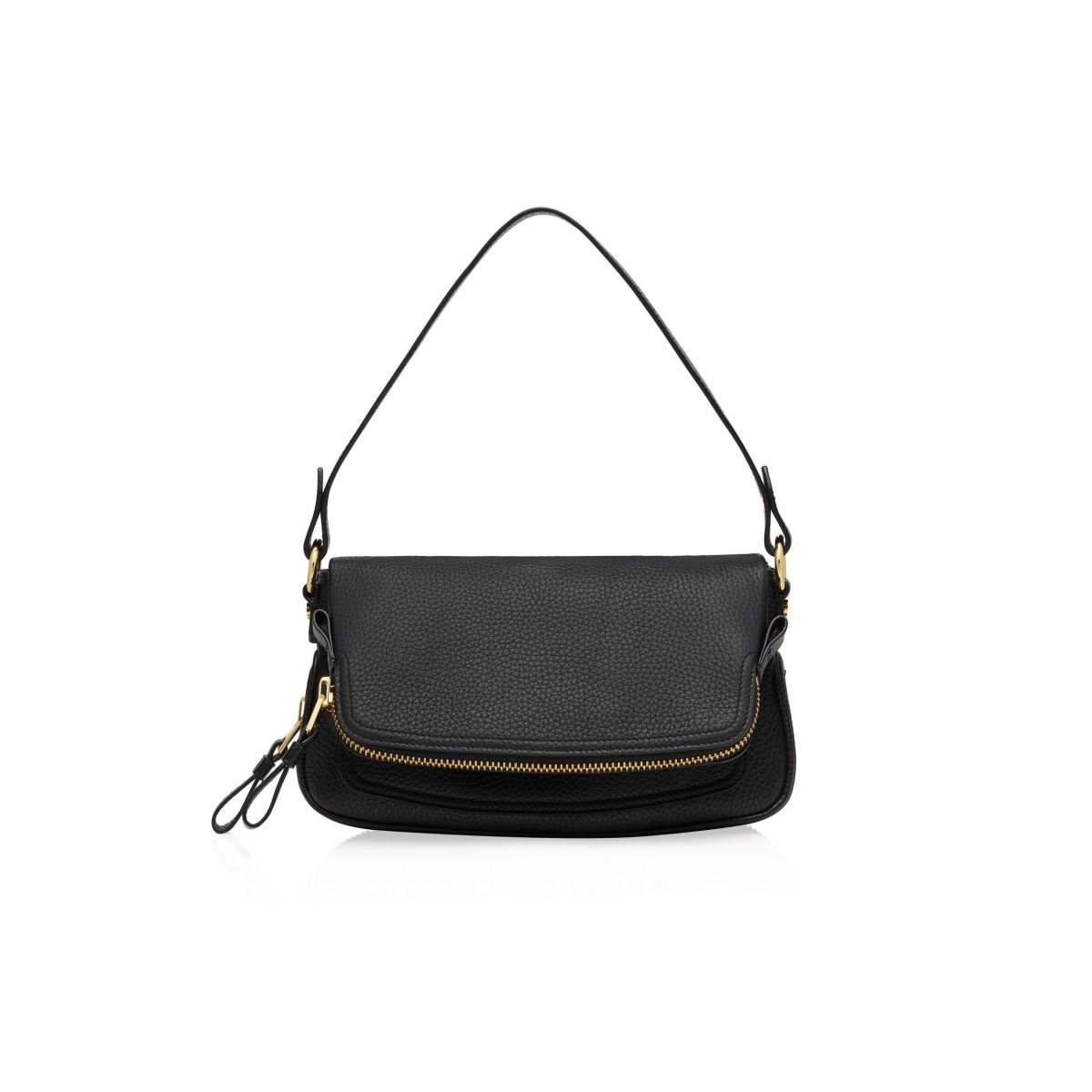 Sacs À Bandoulière Tom Ford Cuir Jennifer Femme Noir | FGEOR-9820