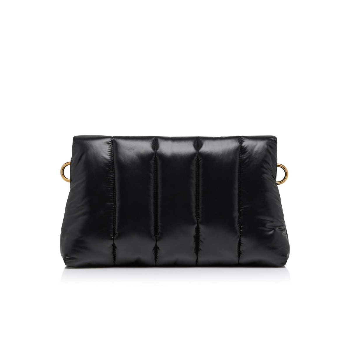 Sacs À Bandoulière Tom Ford Matelassé Nylon Puffy Medium Label Femme Noir | IXMBY-5316