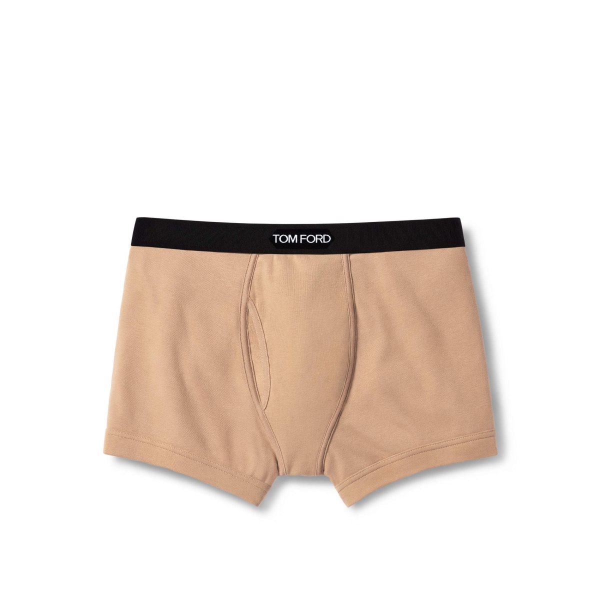 Slips Tom Ford Coton Boxer Homme Beige | YGFAD-0531