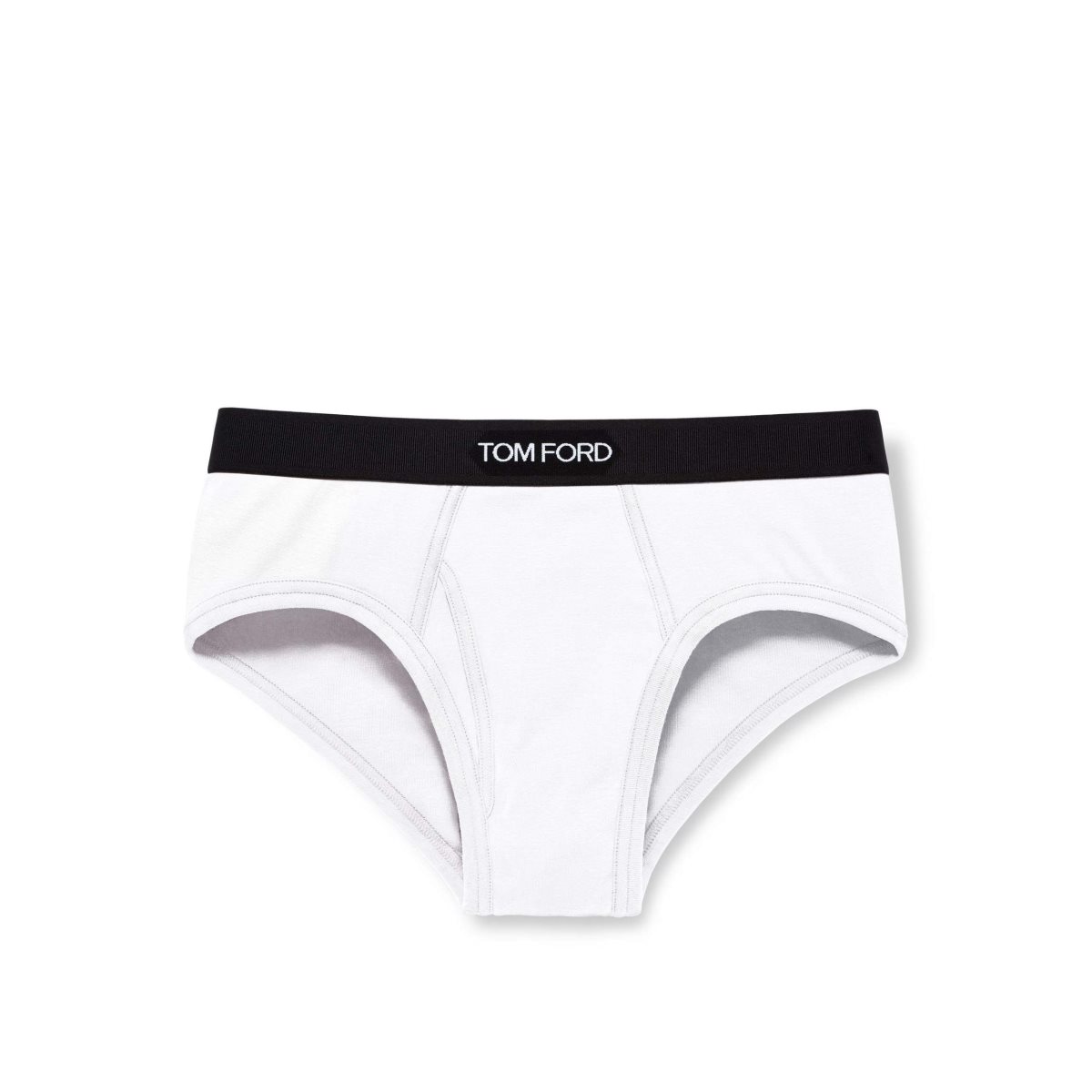 Slips Tom Ford Coton Boxer Homme Blanche | SEGPQ-3804