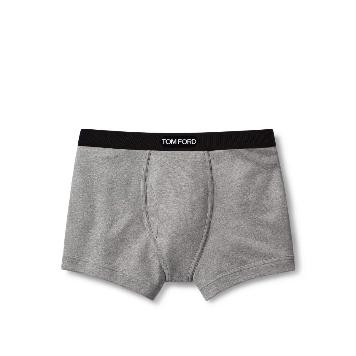 Slips Tom Ford Coton Boxer Homme Grise | OQNMG-2709