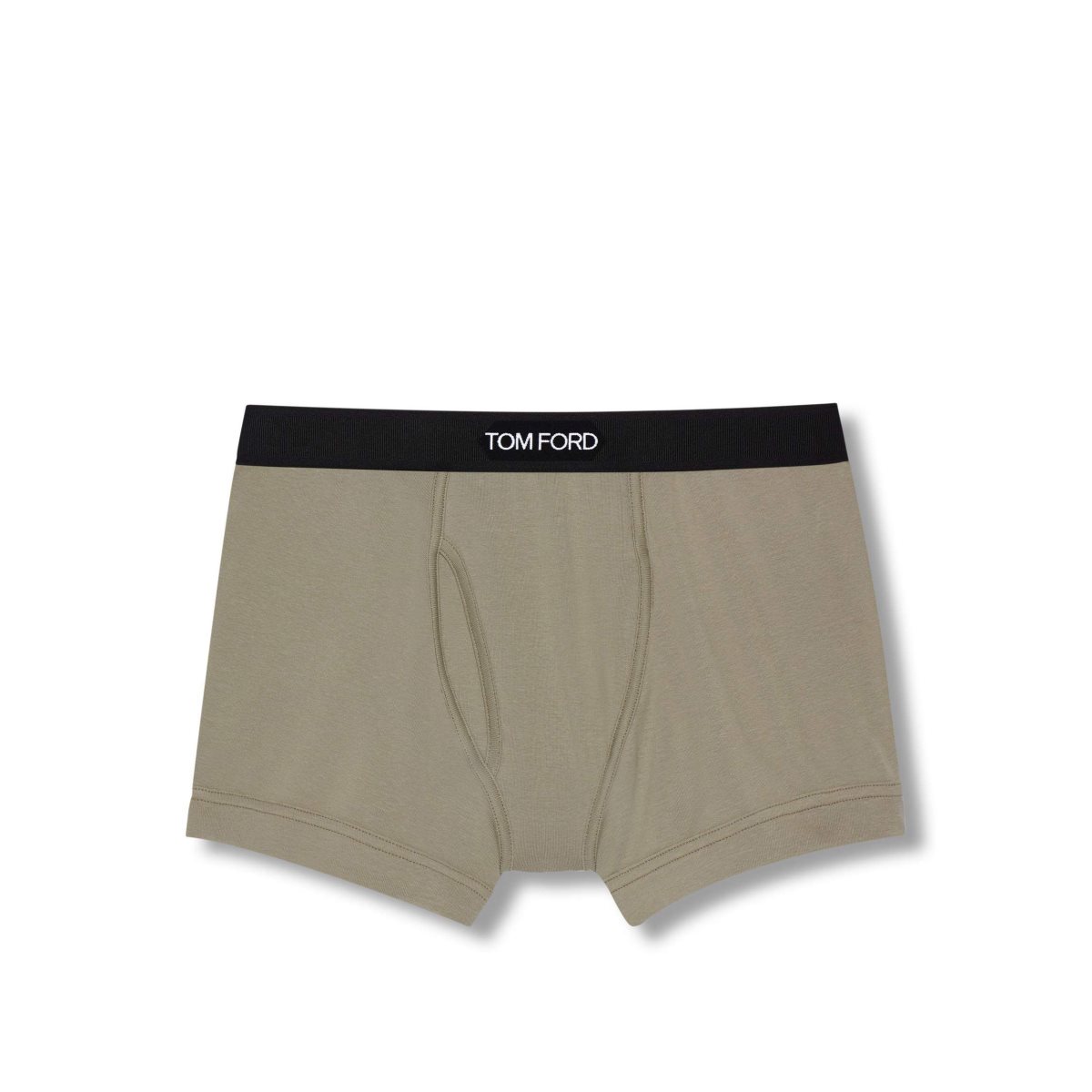 Slips Tom Ford Coton Boxer Homme Grise | QRLPH-4623