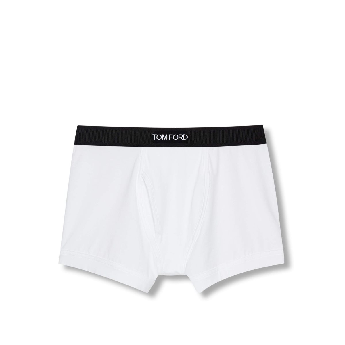 Slips Tom Ford Coton Modal Boxer Homme Blanche | DMCOZ-4586