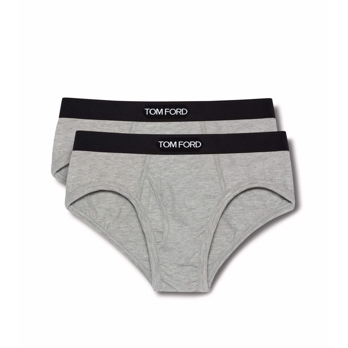 Slips Tom Ford Coton Modal Two Pack Boxer Homme Grise | NEXSR-3157