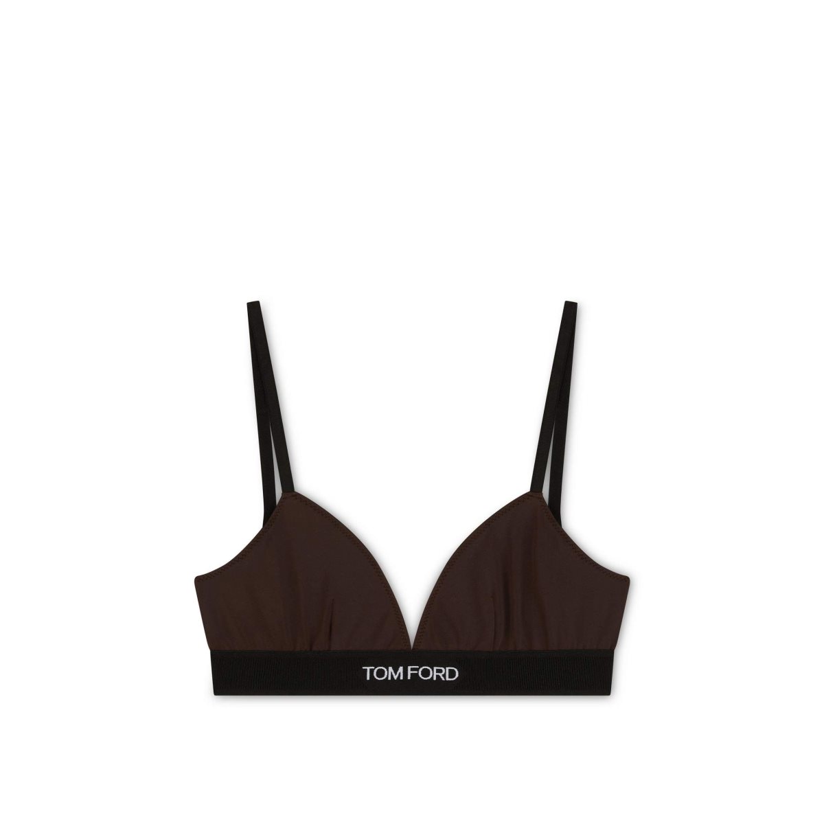 Soutien Gorge Tom Ford Modal Signature Femme Chocolat Foncé | XARPE-7320