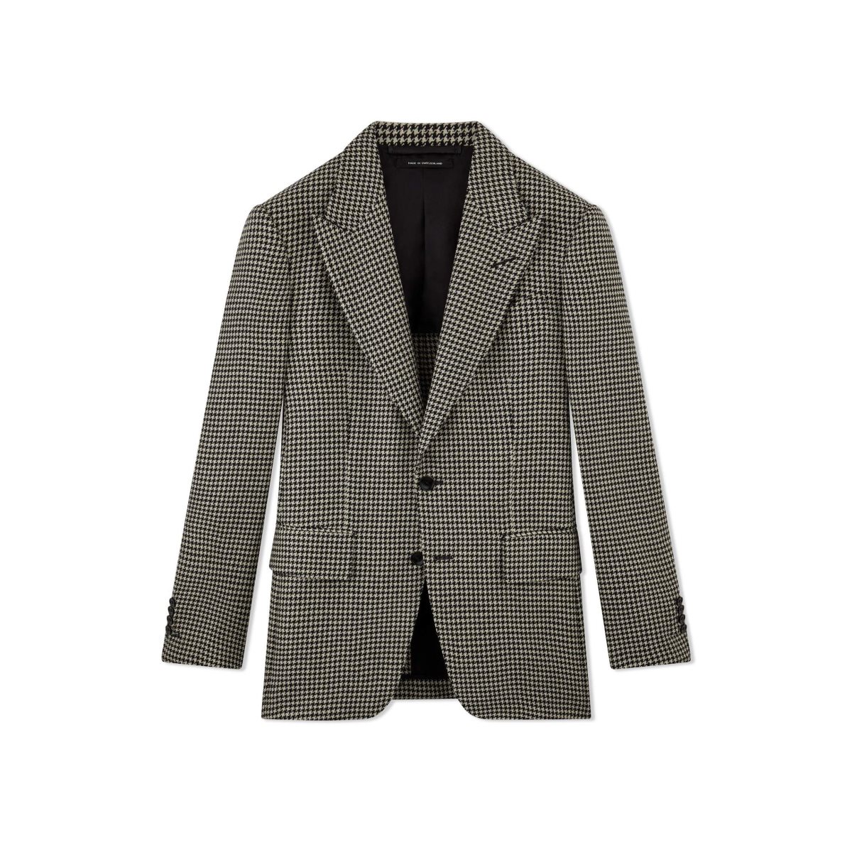 Vestes Tom Ford Cashmere And Mohair Shelton Homme Noir Blanche | PXOHD-9512